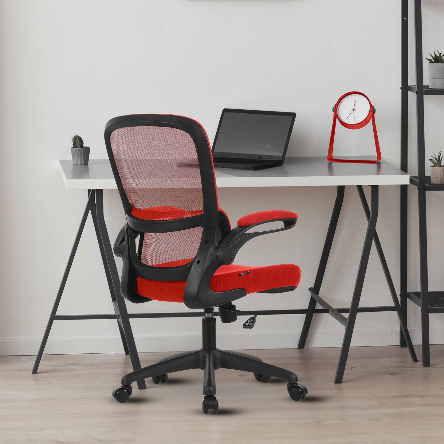 Acacia Office Chair, Ergonomic Desk Chair with Lumbar Support Arch and Flip-Up Armrs, Breathable Mesh Computer Task Chair for Home Office and Gaming, BIFMA Quality Certified