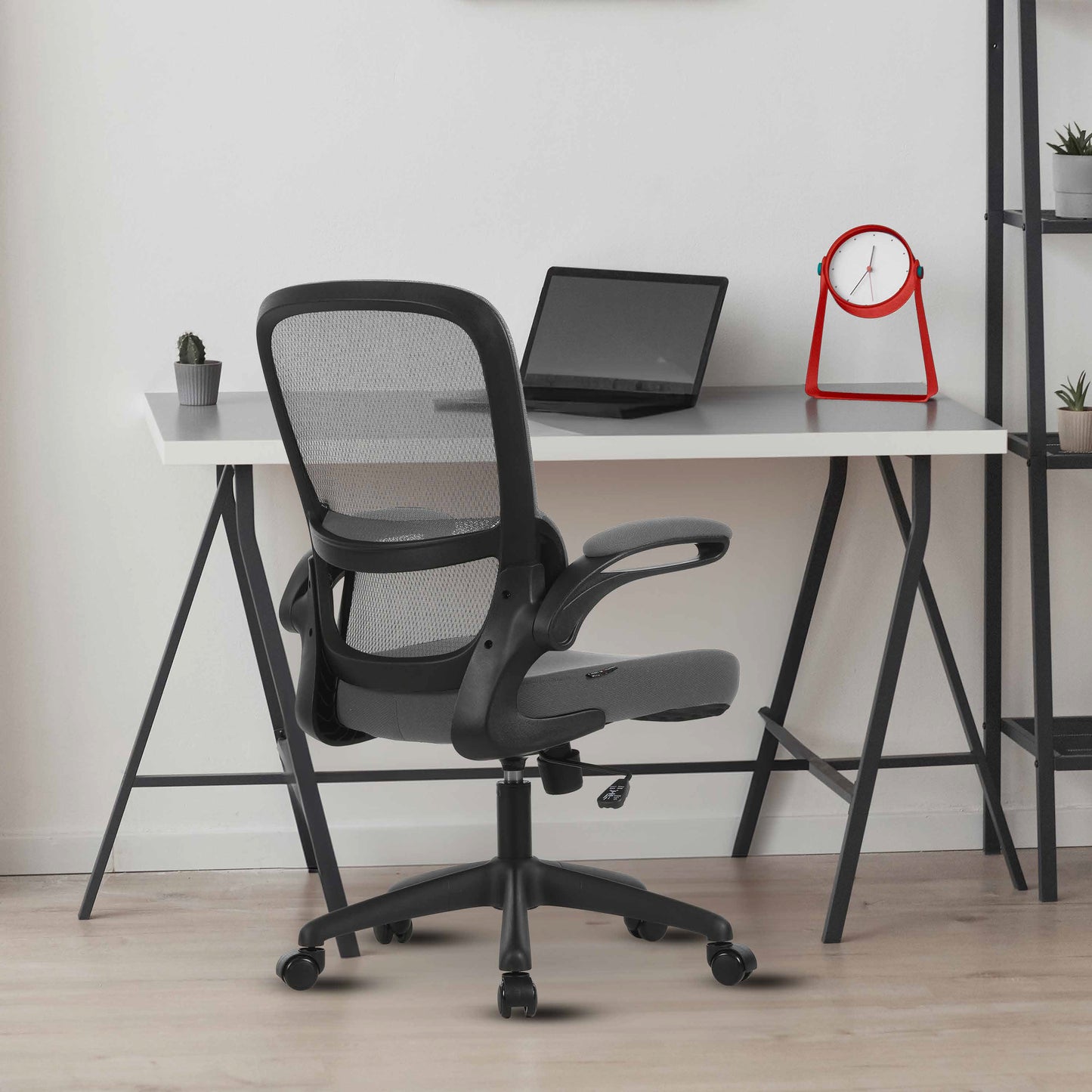 Acacia Office Chair, Ergonomic Desk Chair with Lumbar Support Arch and Flip-Up Armrs, Breathable Mesh Computer Task Chair for Home Office and Gaming, BIFMA Quality Certified